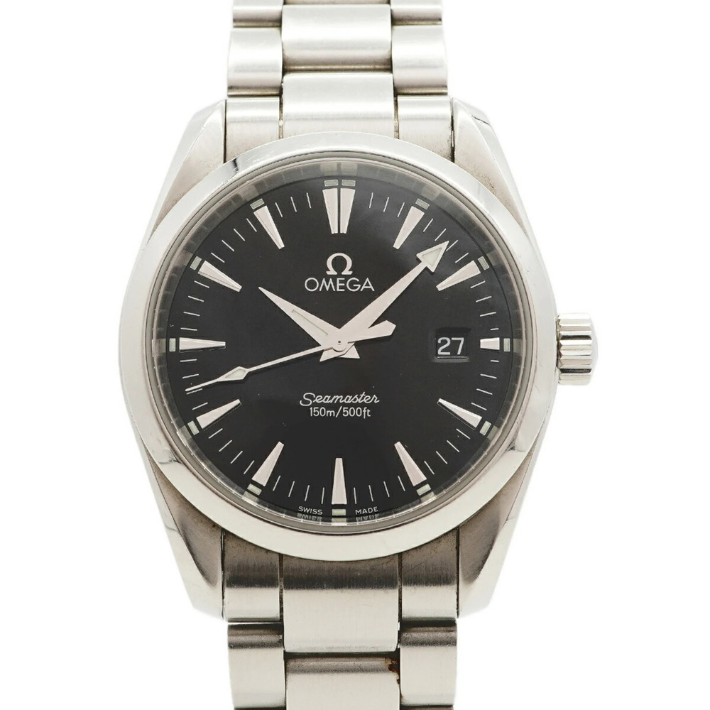 Omega Seamaster Aqua Terra 2518.50 Black Dial Watch (Boys' Size)
